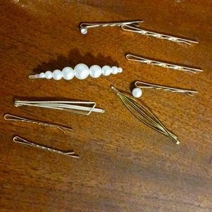 Women's Gold Bobbi Pin Set